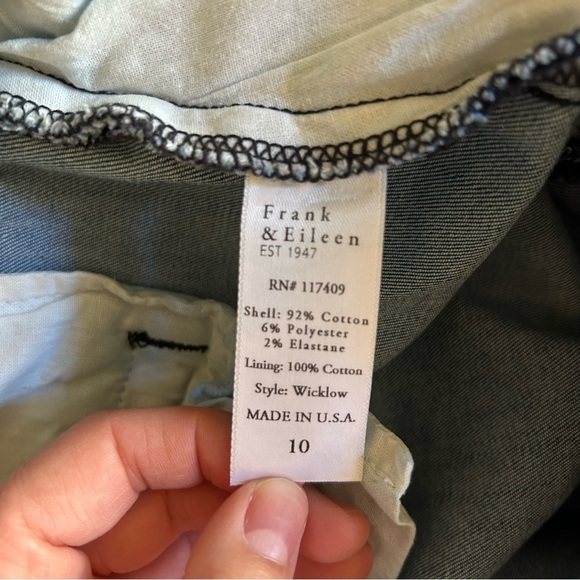 Frank & Eileen Wicklow The Italian Chino Italian Performance Denim 10 - Picture 15 of 16